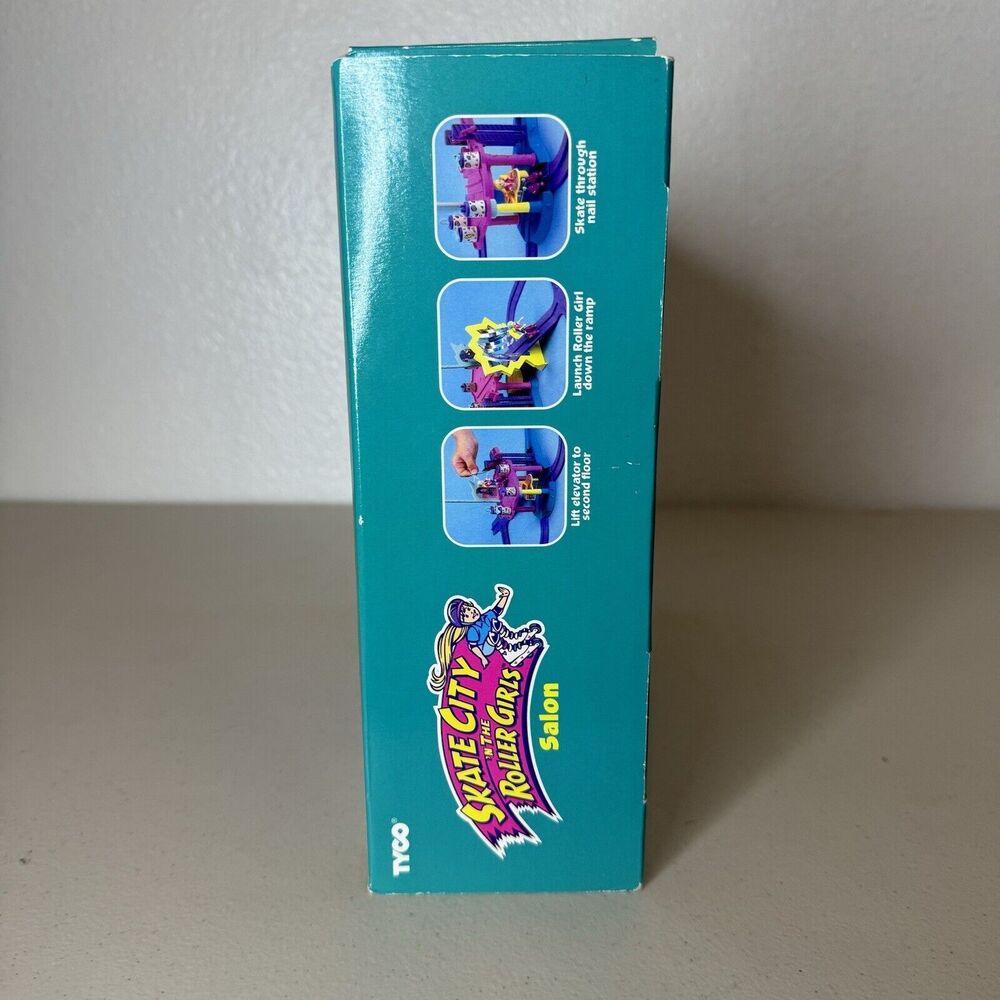 Tyco Skate City n the Roller Girls Salon Playset Vintage 1996 New 90s Toy 2088-1 - Picture 7 of 16